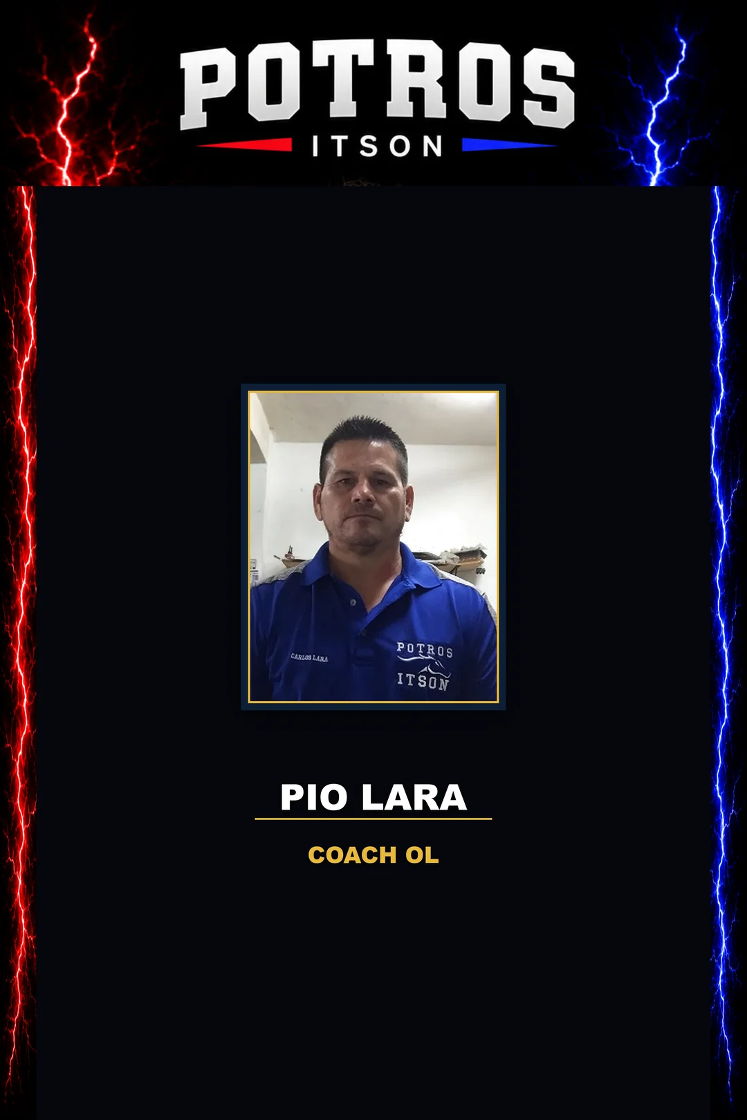 Pio Lara — Coach OL